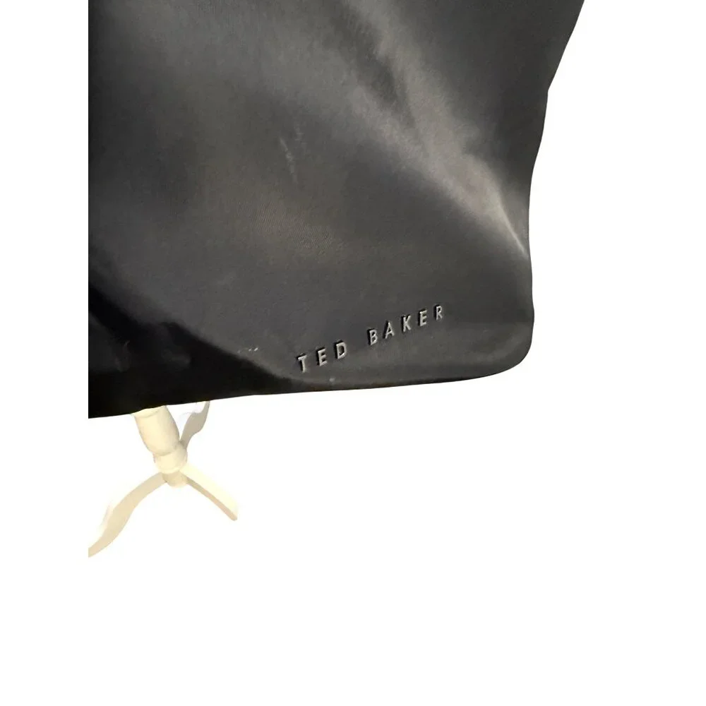 Ted Baker Womens Black Oversized Nylon Tote Bag‎ With Detachable Strap